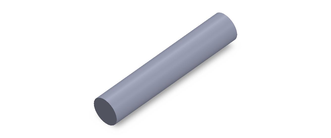 Perfil de Silicona CS4019 - formato tipo Cordón - forma de tubo