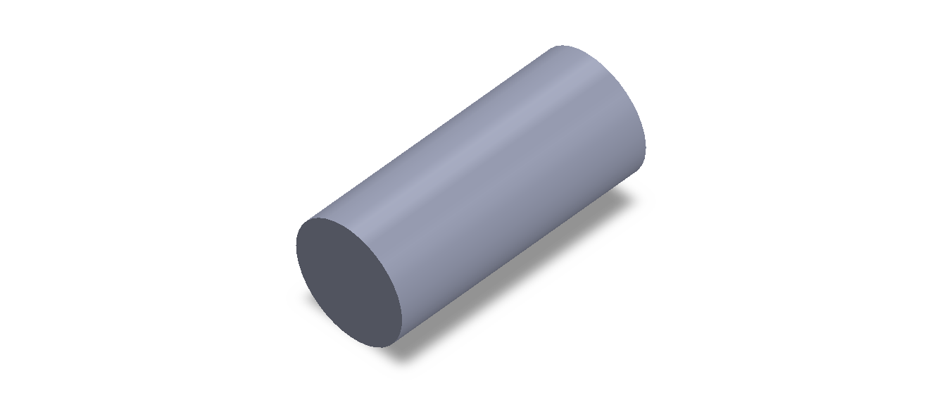 Perfil de Silicona CS4043,5 - formato tipo Cordón - forma de tubo