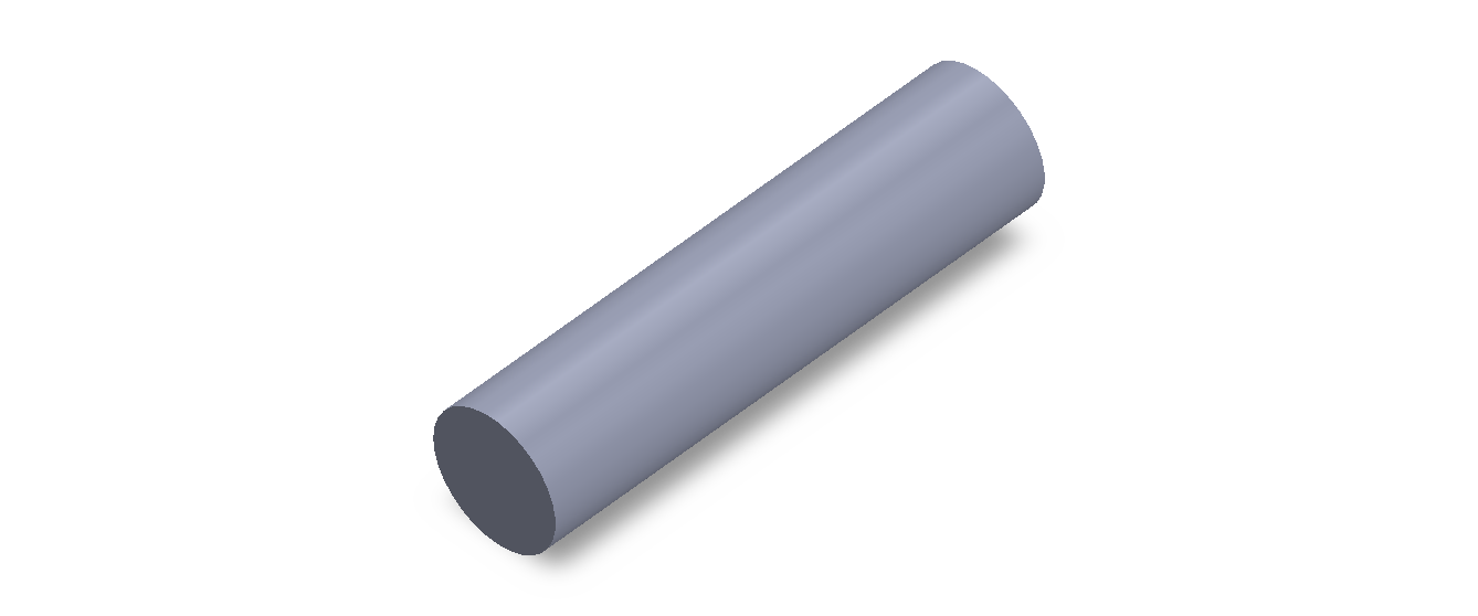 Perfil de Silicona CS5025 - formato tipo Cordón - forma de tubo