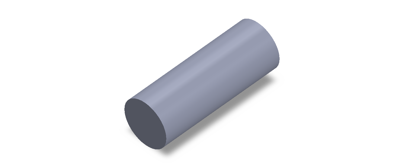 Perfil de Silicona CS5037 - formato tipo Cordón - forma de tubo