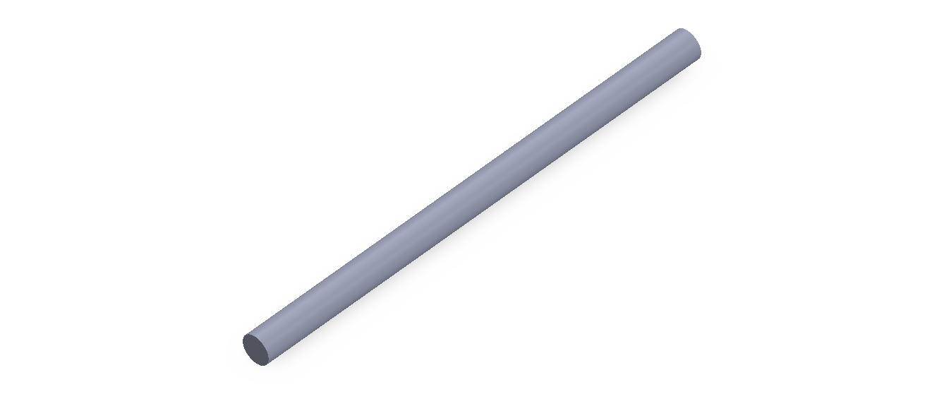 Perfil de Silicona CS7006 - formato tipo Cordón - forma de tubo