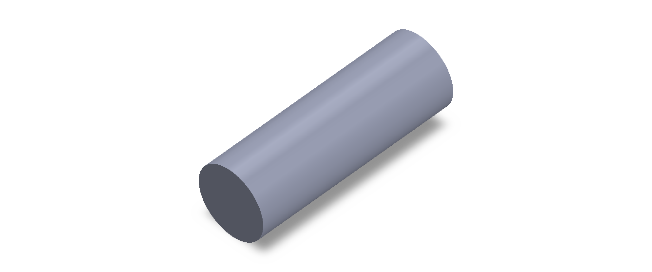 Perfil de Silicona CS7034 - formato tipo Cordón - forma de tubo