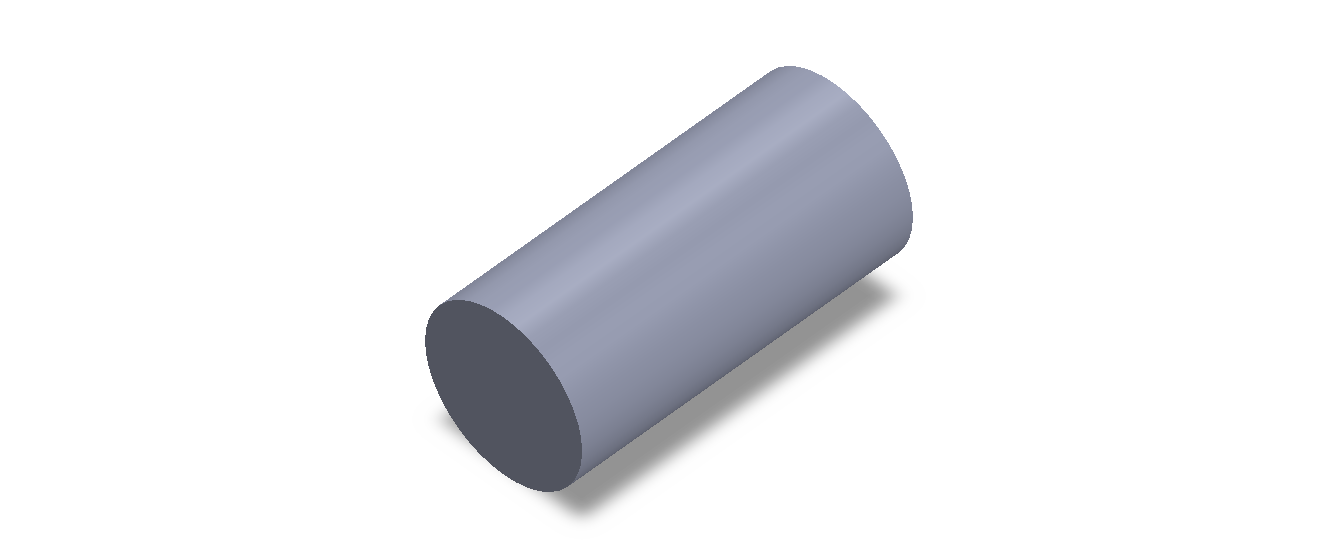 Perfil de Silicona CS7047,5 - formato tipo Cordón - forma de tubo