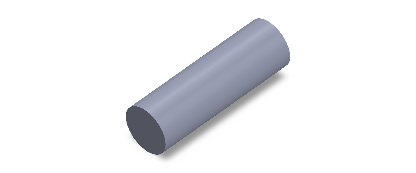 Perfil de Silicona CS8032 - formato tipo Cordón - forma de tubo