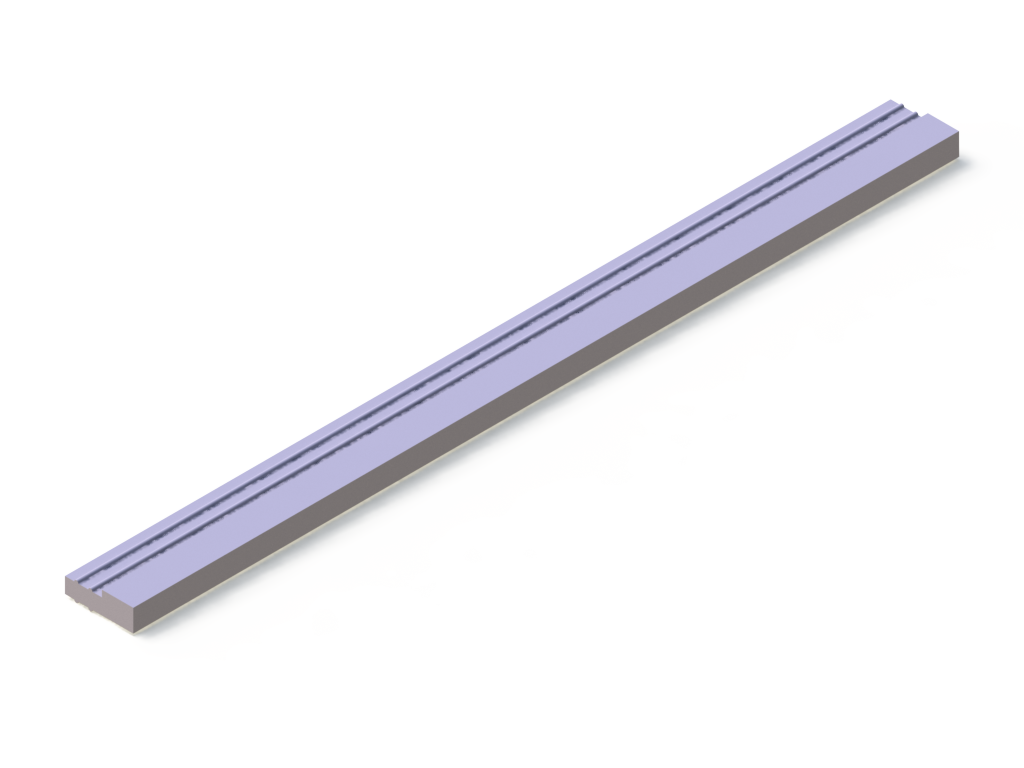 Perfil de Silicona P10822C - formato tipo Perfil plano de Silicona - forma irregular