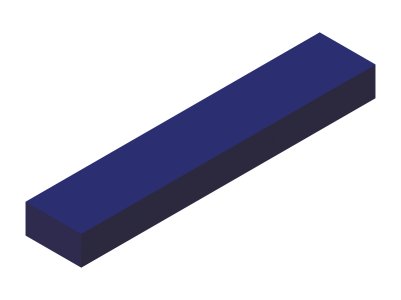 Perfil de Silicona P601910 - formato tipo Rectangulo - forma regular