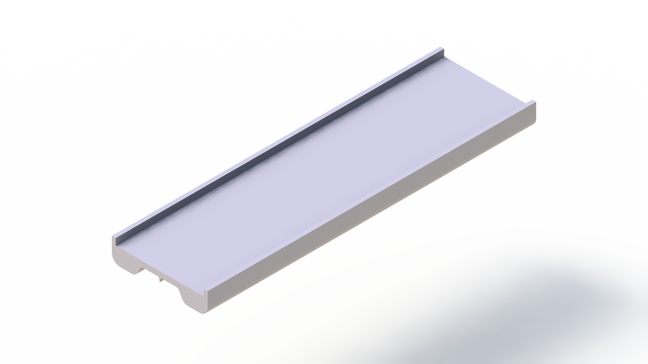 Perfil de Silicona P98512D - formato tipo Forma anteojos - forma irregular