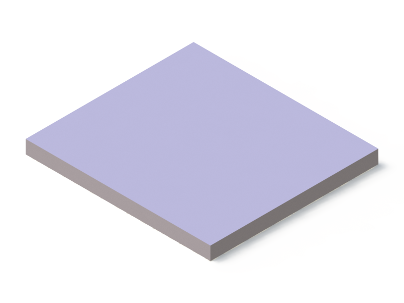 Perfil de Silicona PSTR601100080 - formato tipo Rectangulo - forma regular