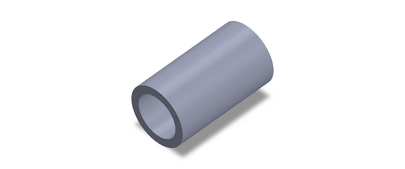 Perfil de Silicona TS4056,540,5 - formato tipo Tubo - forma de tubo
