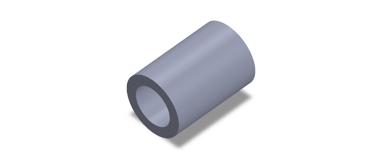 Perfil de Silicona TS7068,544,5 - formato tipo Tubo - forma de tubo