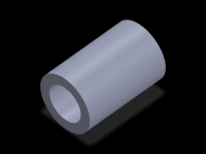 Perfil de Silicona TS4065,541,5 - formato tipo Tubo - forma de tubo