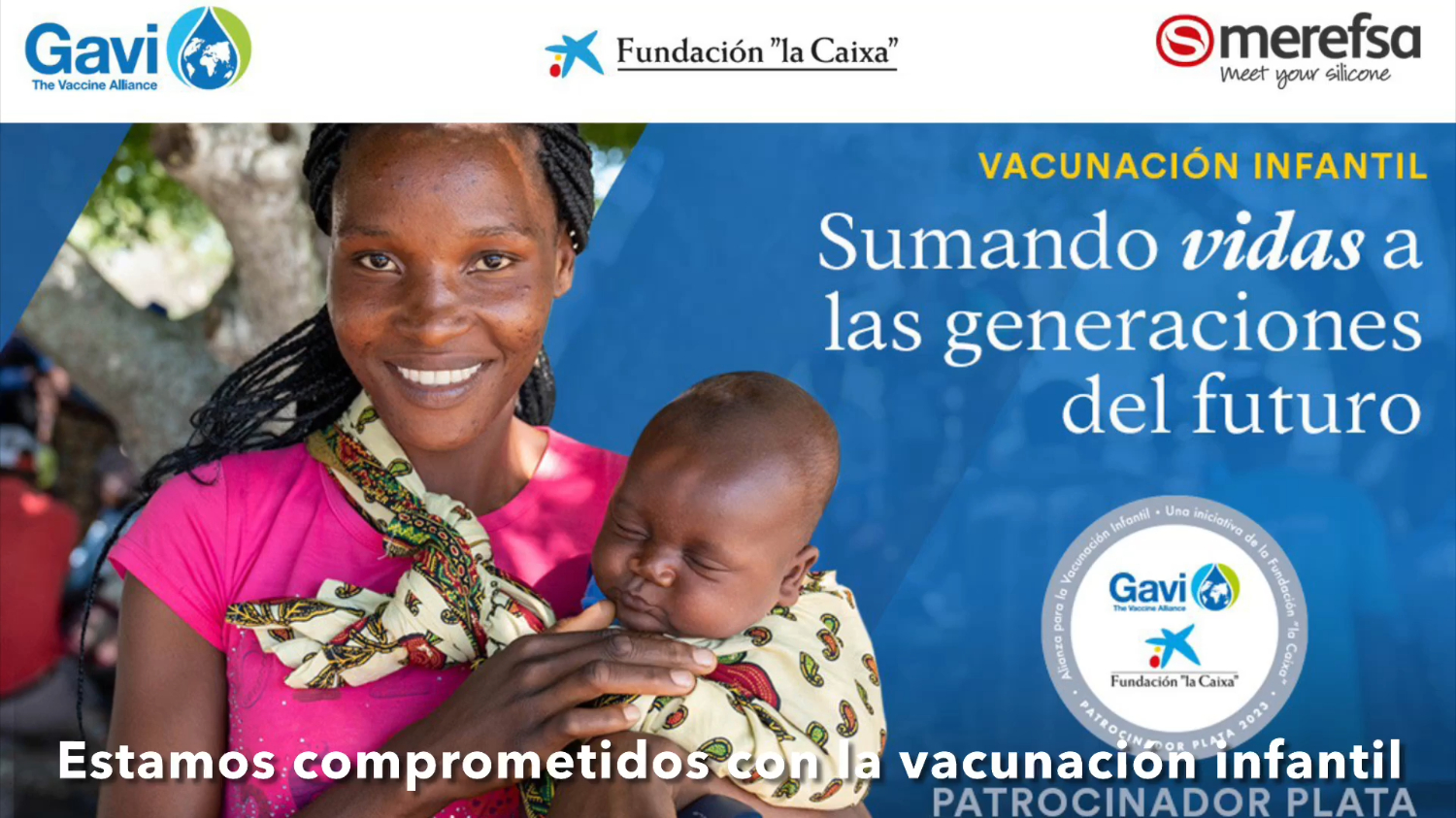 Octavo aniversario de colaboración con GAVI y La Caixa para la Vacunación Infantil
