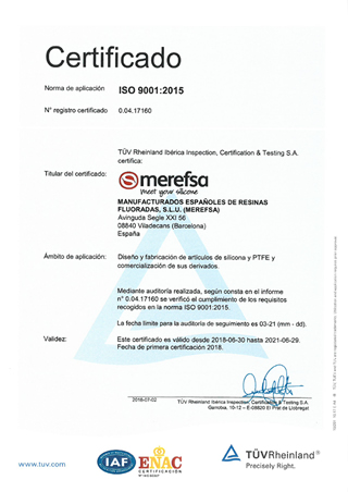 Certificado UNE EN ISO 9001 2008 para Lana - Ursa