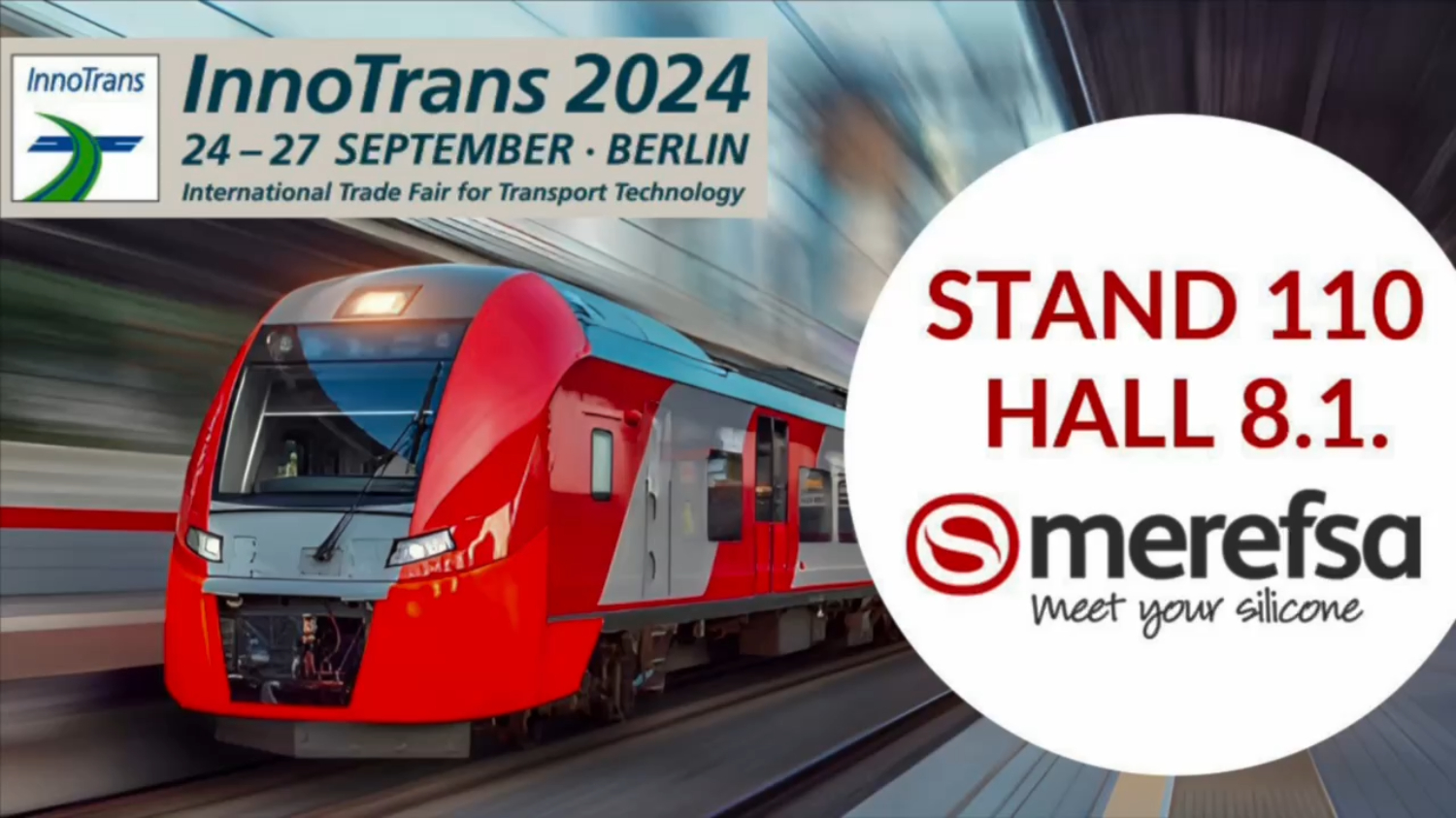 ¡La cuenta atrás ha comenzado! Innotrans 2024 Berlin