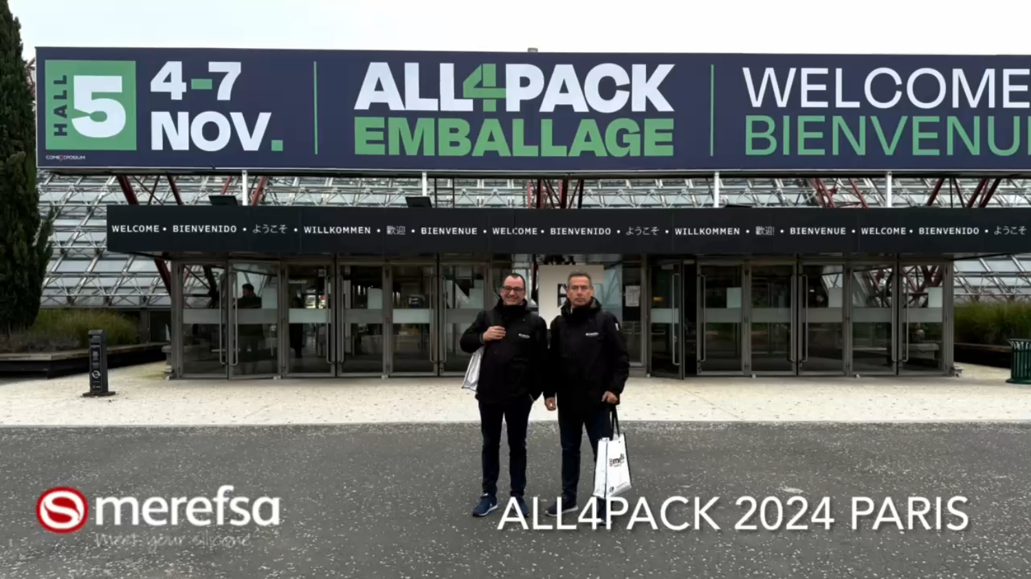 Merefsa visite la ALL4PACK EMBALLAGE 2024-Paris