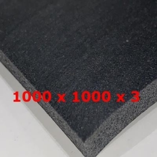 PM10025 - Feuille silicone épaisseur 3 mm - Le mètre