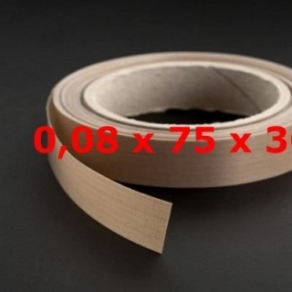 ROLLO TVT NORMAL 0,08 mm X 75 mm X 30 METROS