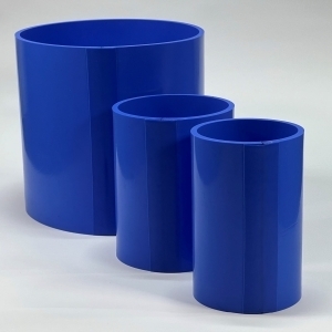 Feuille silicone bleu clair FDA 1mm (LxL=10x1,2m) de caoutchouc en silicone