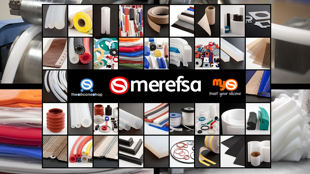 MEREFSA - Meet Your Silicone  Profilés en silicone spongieux